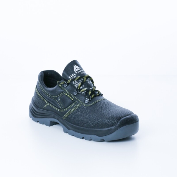 Pantofi Jet3 S1P Mas   - Piele - Crupon-Pigmentat - Branț : PU/2d Negru