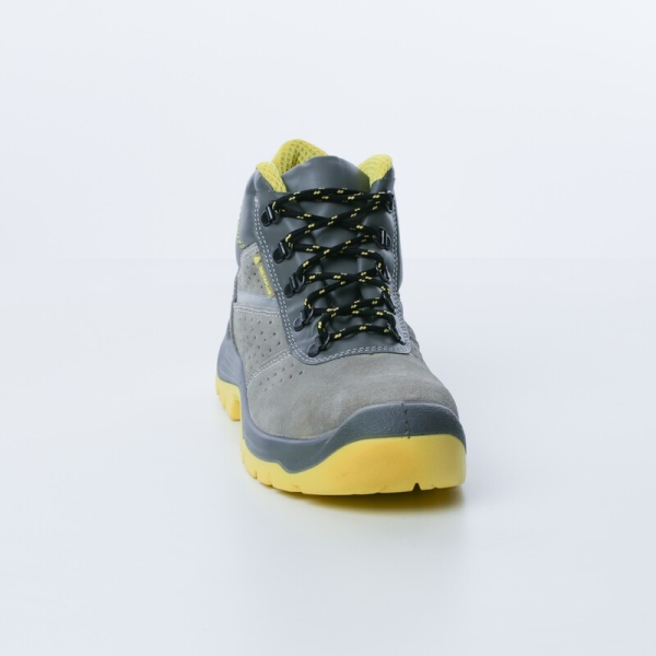 Pantof Tangara S1P M - Piele - Branț : PU Gri-Galben