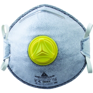 Semimască de unică folosință - Cărbune activ, Material sintetic nețesut - Cutie de 10, culoare Gri