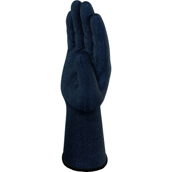 Mănușă tricotată fără strat protector - DELTAnocut+ - Calibru : 13, culori: Negru