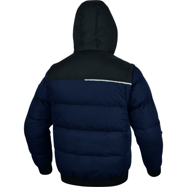 Geacă impermeabilă, 2 în 1 -  Pânză - 100% poliamidă - Acoperire poliuretanică | Căptuşeală: Tafta - 100% poliester, culori: Gri-Negru, Bleumarin-Negru, Negru