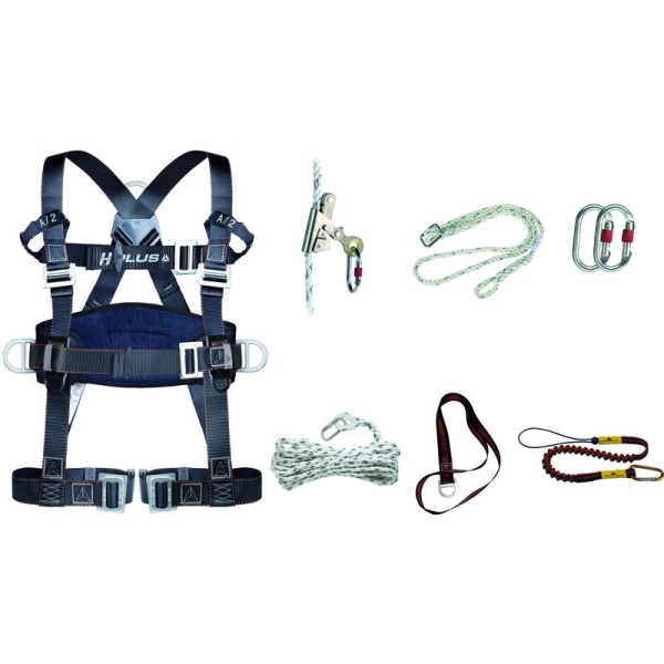 Kit lucru la inaltime: 1x HAR24H, 1x ASCORD AN065, 1x AN30010, 1x EX021, 1x LV102100, 1x HA200, 2x AM002, culoare Negru