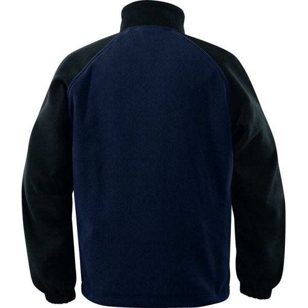 Jachetă din polar -  Fleece - 100% poliester, culori: Bleumarin-Negru, Gri-Negru, Negru