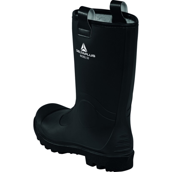 Cizme Nickel S5 Mas   - PVC - Branț : Nitril/PVC Negru