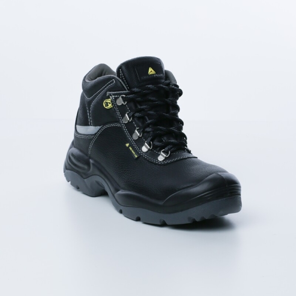 Bocanci  Sault2 S3 High  - Piele - Crupon-Pigmentat-Hidrofug - Branț : PU/2d Negru