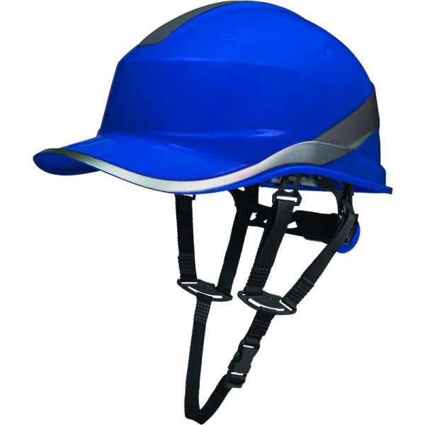Căști de protecție - Neventilat - 4 puncte, culoare Albastru