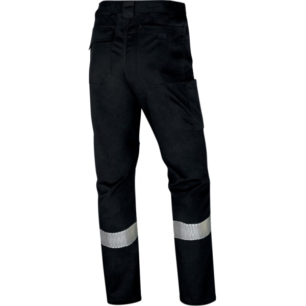Pantaloni de lucru -  Twill - 63% poliester 34% bumbac 3% elastan, culori: Negru