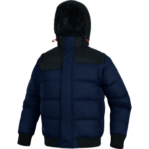 Geacă impermeabilă, 2 în 1 -  Pânză - 100% poliamidă - Acoperire poliuretanică | Căptuşeală: Tafta - 100% poliester, culori: Gri-Negru, Bleumarin-Negru, Negru