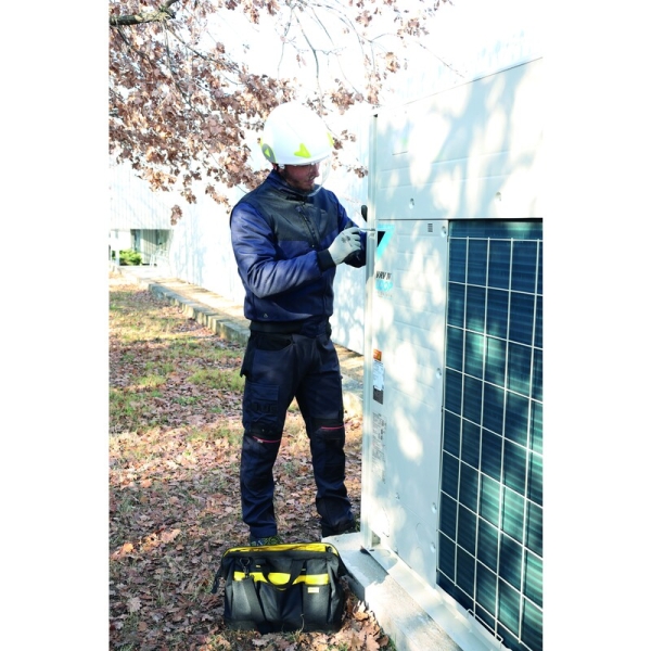 Cască de protecție specifică - Neventilat - 4 puncte, culoare Alb