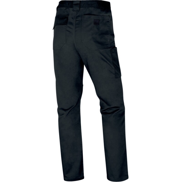 Pantaloni de lucru -  Pânză - 100% bumbac | Twill - 65% bumbac 35% poliester, culori: Gri închis