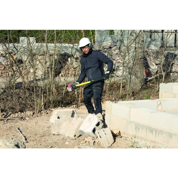 Mănușă tricotată cu strat protector - SOFTnocut - Calibru : 13, culoare Negru