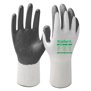 Manusi COMFORT CUT-PU - tesatura(gauge) 13, protecție la tăiere B,  imersie poliuretan, EN388: 4X43B.