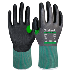 Manusi Diamond PU -  tesatura(gauge) 18, second skin, confort superior, protectie taiere nivel D, EN388:4X42C.