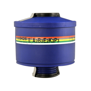 Filtru combinat Spasciani 203 A2B2E2K2 P3 R pentru măști integrale și semimăști