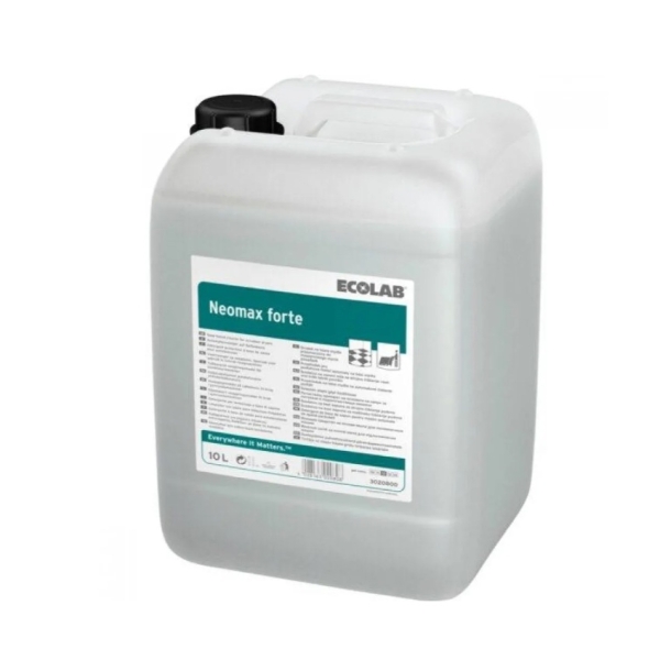 Detergent alcalin pentru mașini de spălat pardoseli Ecolab Neomax Forte 10L