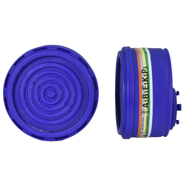 Filtru combinat Spasciani 2040 A1B1E1K1 P3 R pentru semimasti si masti integrale, 4 bucati/set