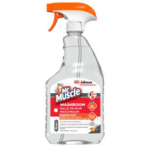 Spray curatare si dezinfectare baie/toaletă Mr Muscle® Washroom 750 ml – SC Johnson Professional