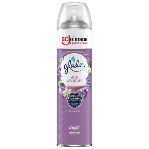 Odorizant spray Glade® Wild Lavender – aerosol 400 g