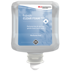Sapun spuma pentru maini SC Johnson Professional Refresh™ CLEAR FOAM PURE (fără parfum & fără coloranți), 1 litru