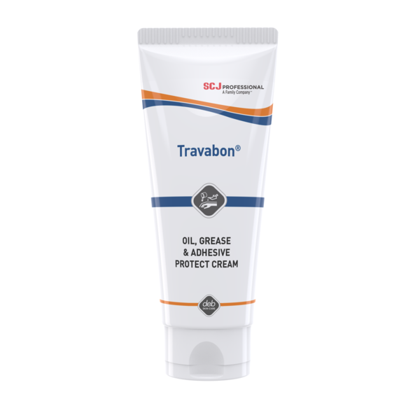 TVC100ML_EN_FV_VL Crema de protectie a pielii, Travabon Clasic, tub 100 ml