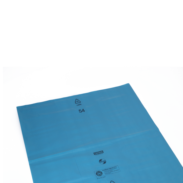 300 L ALBASTRI Saci menajeri 300 L, albastri, LDPE, 200 bucati/cutie