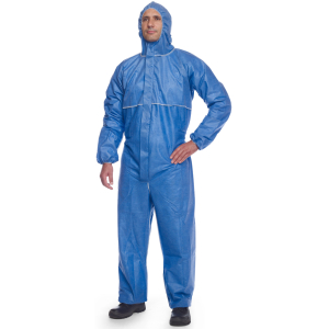 Combinezon de protectie Basic Blue MO40205 – albastru, Tip 5/6, EIP Cat. III