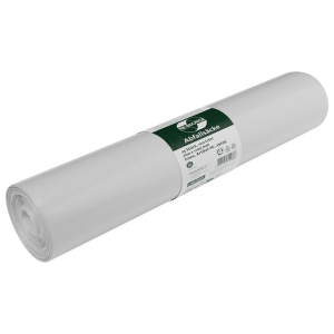 Saci menajeri 120 L, transparenti, LDPE reciclat, 25 µm, 25 bucati/rola