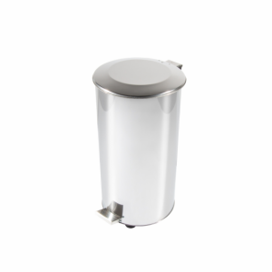 Cos gunoi din inox, cu pedala, 90 litri